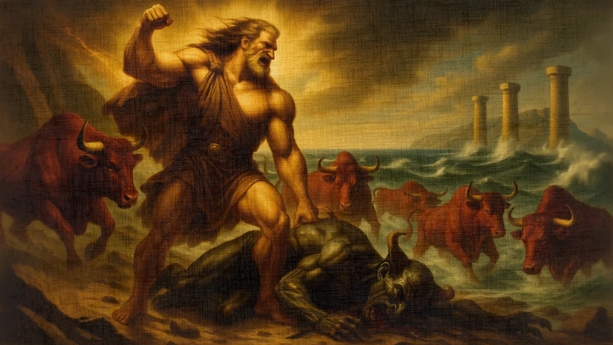 Opening the Path to Ocean and the Cattle of Geryon