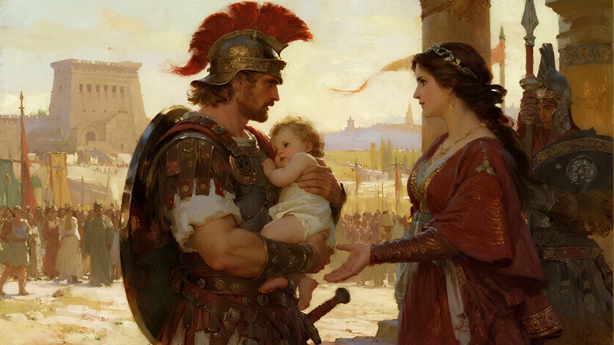 Hector’s Meeting with Andromache