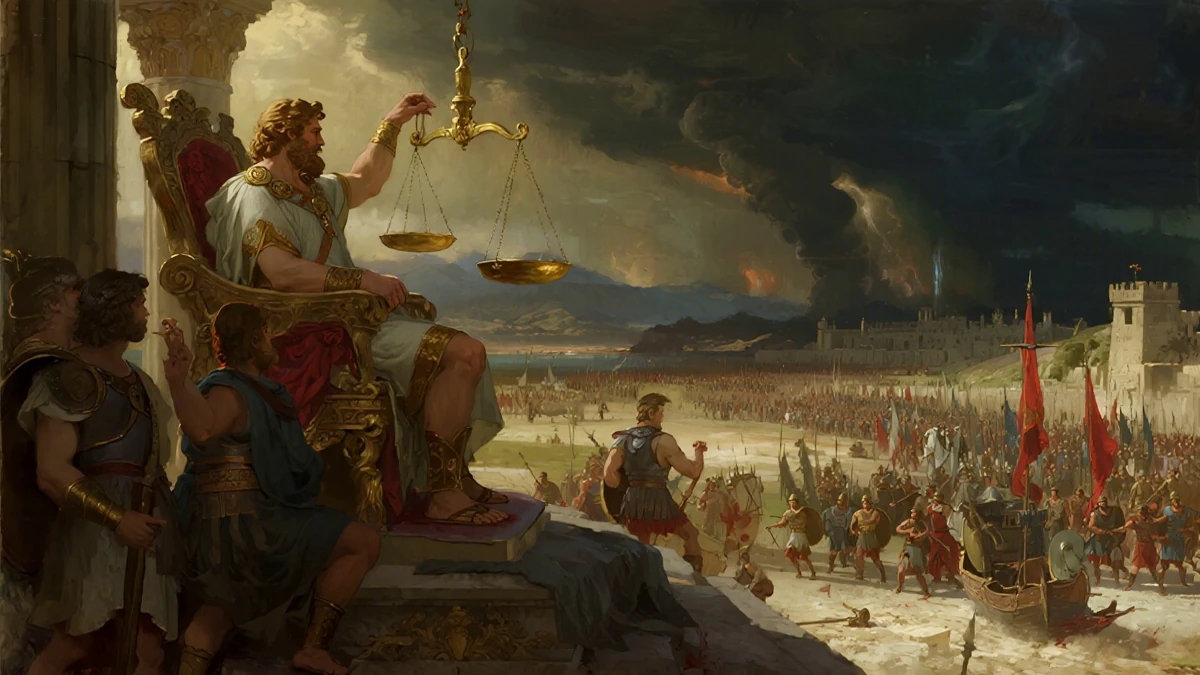 The Assembly of the Gods. Battle Interrupted